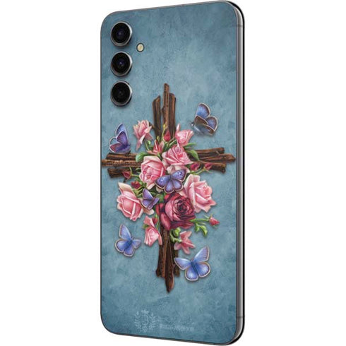 Brigid Ashwood Flower Cross Galaxy A14 5G Skin